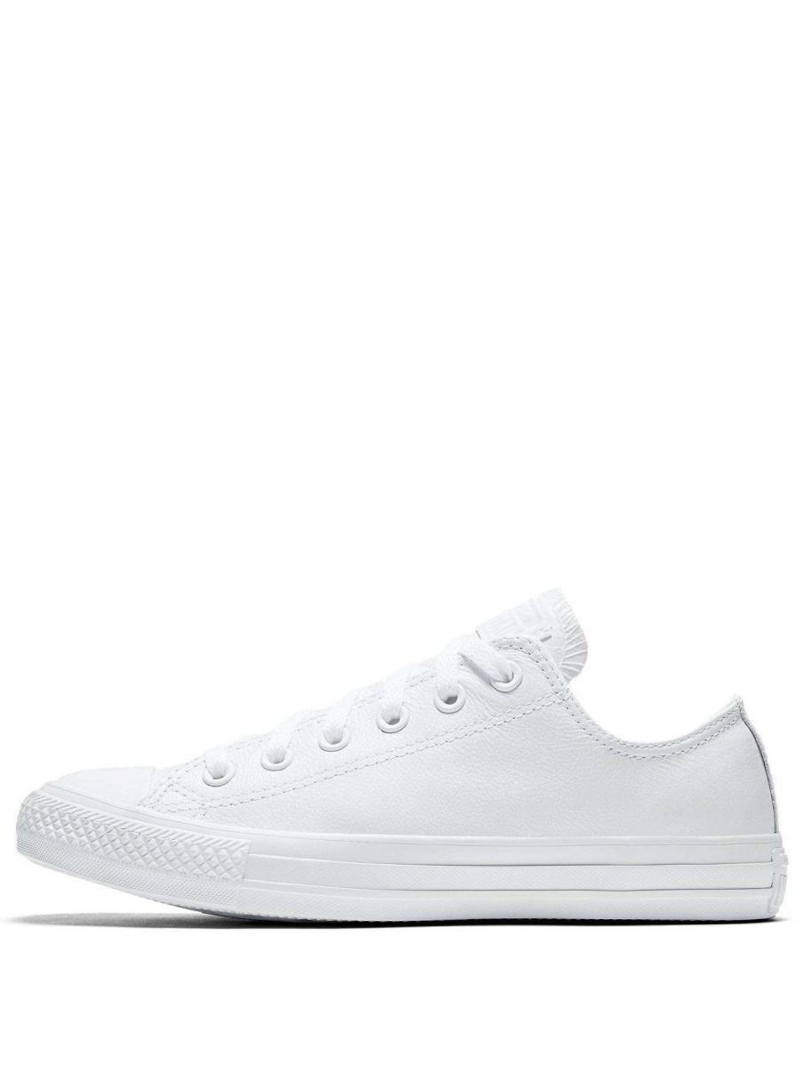 Men * | Converse Chuck Taylor All Star Leather Ox White