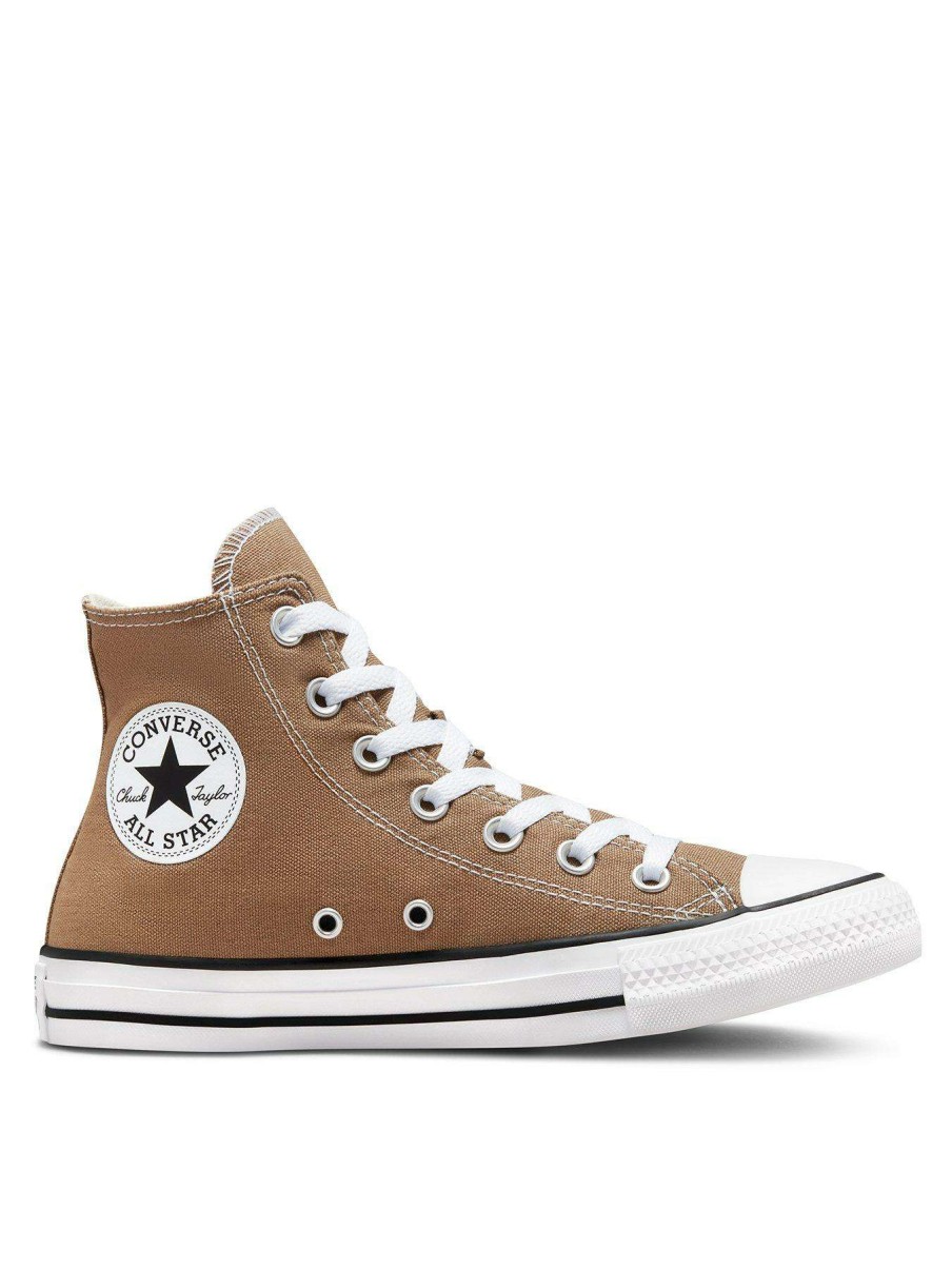 Men * | Converse Chuck Taylor All Star Canvas Hi Tan/White