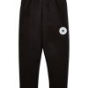 Kids * | Converse Fleece Chuck Taylor Patch Joggers Black