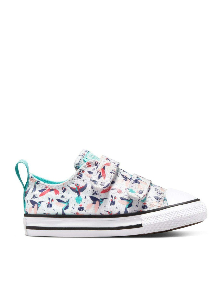 Kids * | Converse Chuck Taylor All Star 2V Happy Hummingbirds Toddler Ox Trainers