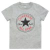 Kids * | Converse Core Chuck Patch T-Shirt Grey