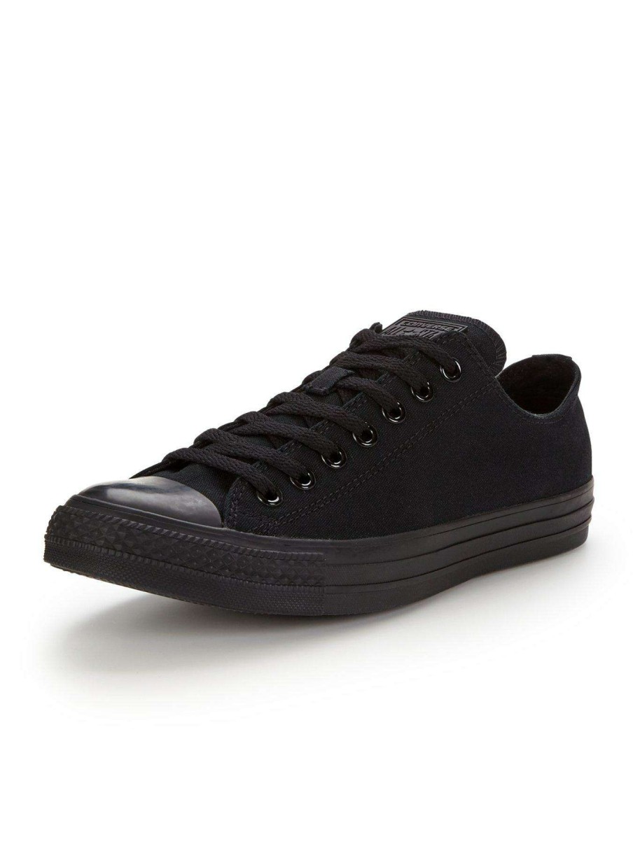 Women * | Converse Chuck Taylor All Star Monochrome Ox Plimsolls Black