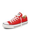 Kids * | Converse Chuck Taylor All Star Ox Childrens Unisex Trainers -Red