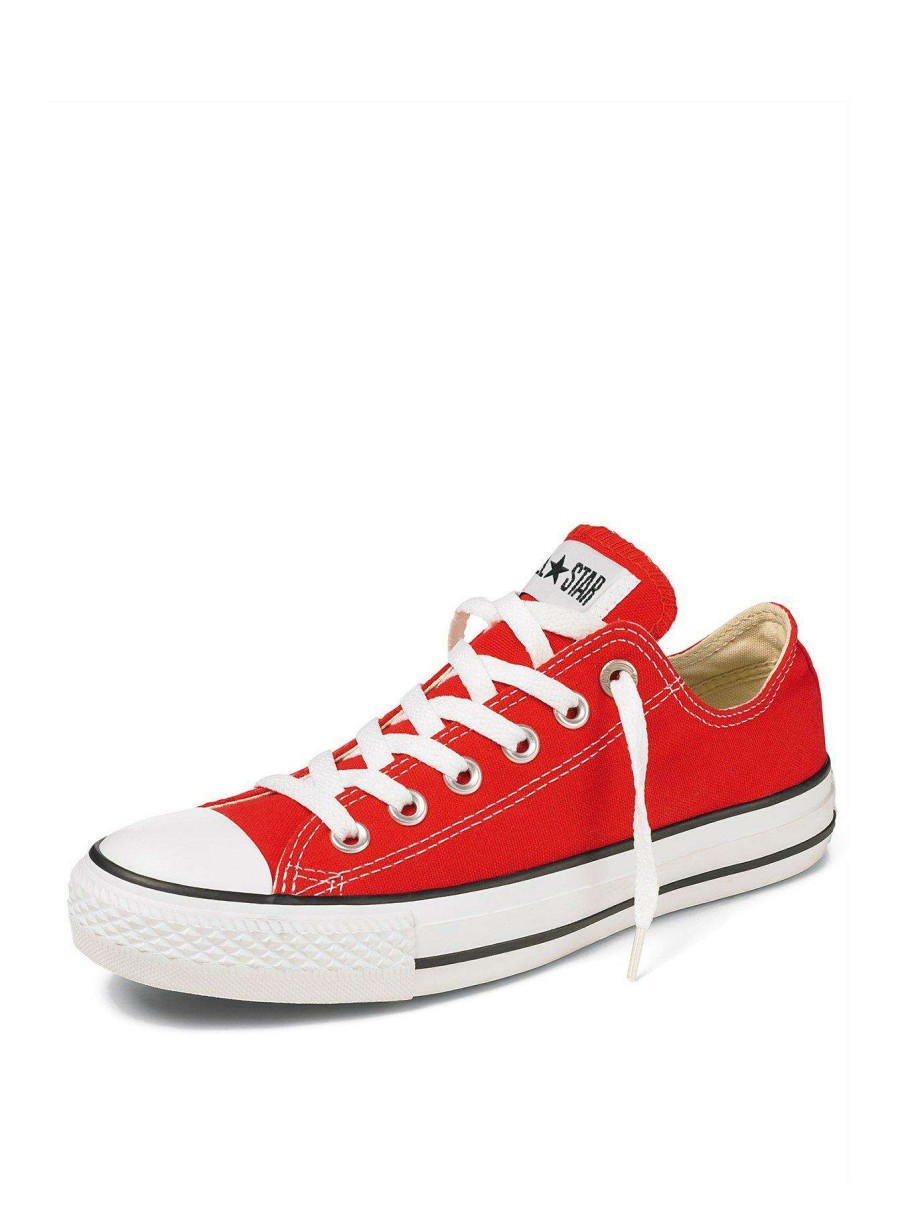 Kids * | Converse Chuck Taylor All Star Ox Childrens Unisex Trainers -Red