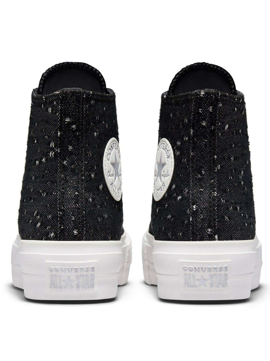 Women * | Converse Chuck Taylor All Star Lift Shoes Black/Silver