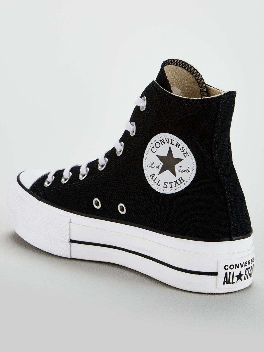 Women * | Converse Chuck Taylor All Star Platform Lift Hi Black/White