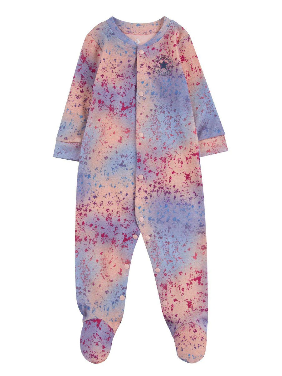 Kids * | Converse Printed Footed Coverall