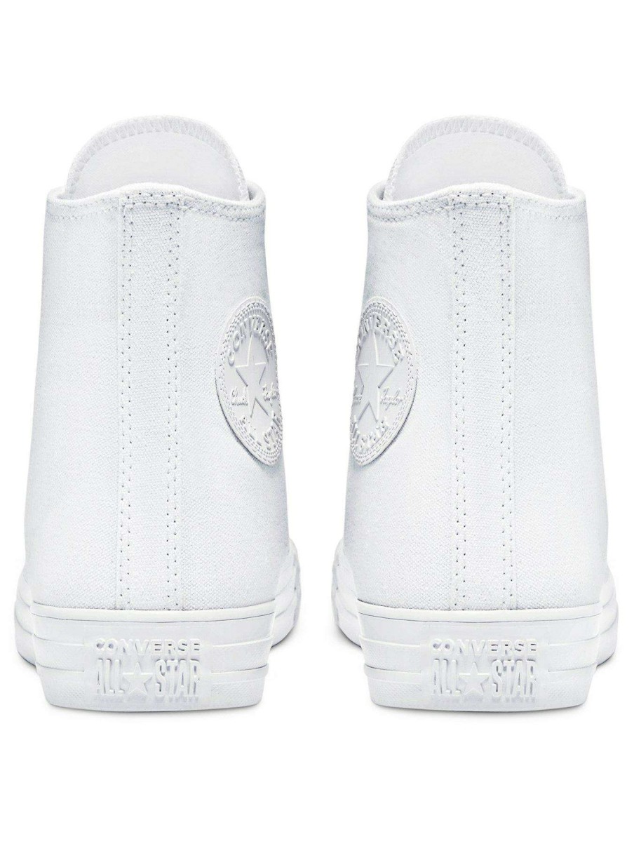 Women * | Converse Chuck Taylor All Star Canvas Hi Top Plimsolls White