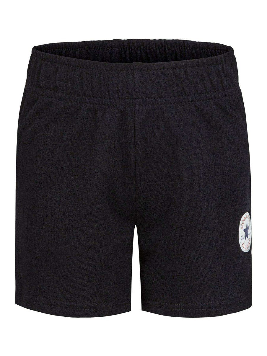 Kids * | Converse Older Girls Chuck Patch Short Black