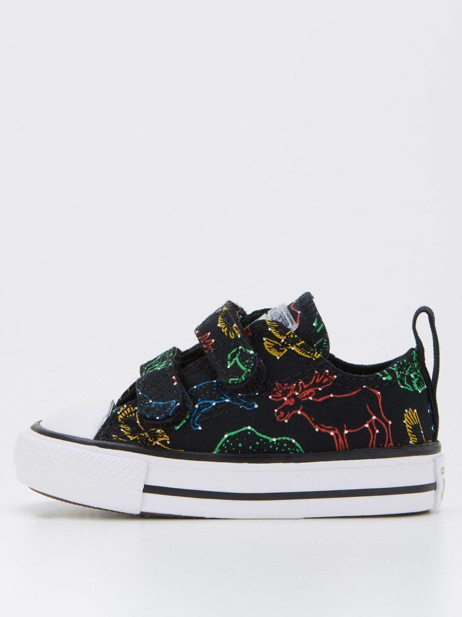 Kids * | Converse Children'S Chuck Taylor All Star 2V Constellations Black/White