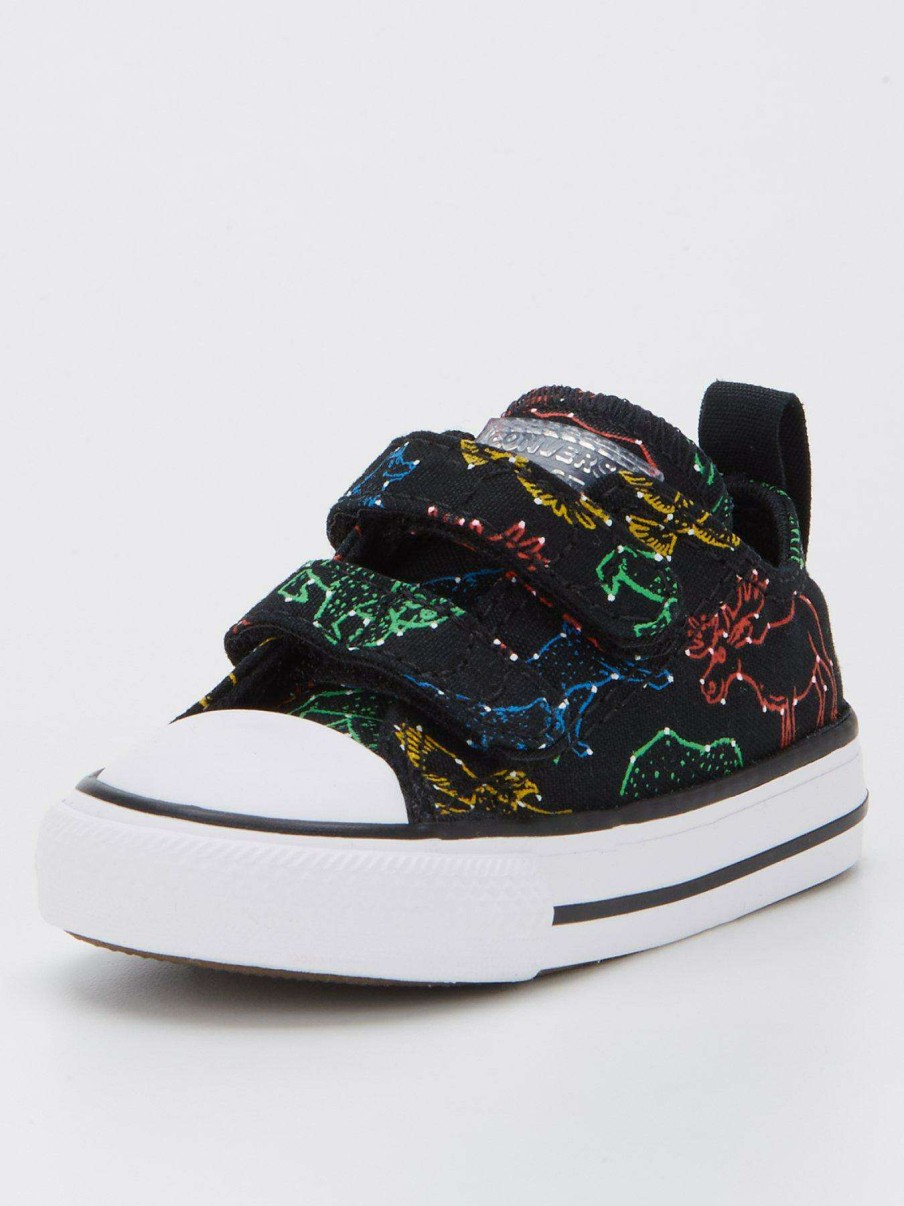 Kids * | Converse Children'S Chuck Taylor All Star 2V Constellations Black/White