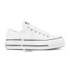 Women * | Converse Chuck Taylor All Star Platform Lift Ox White