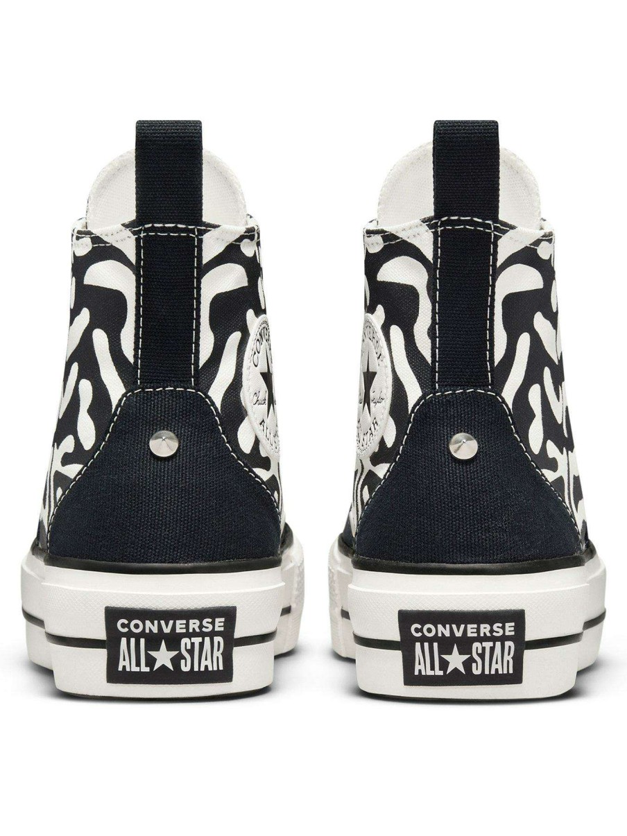 Women * | Converse Chuck Taylor All Star Lift Platform Shoes Zebra Print