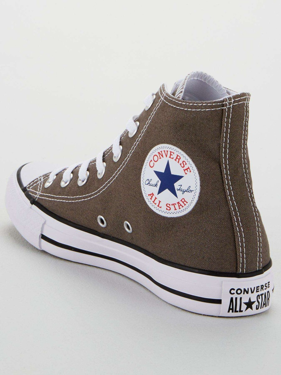 Women * | Converse Chuck Taylor All Star Hi Top Grey