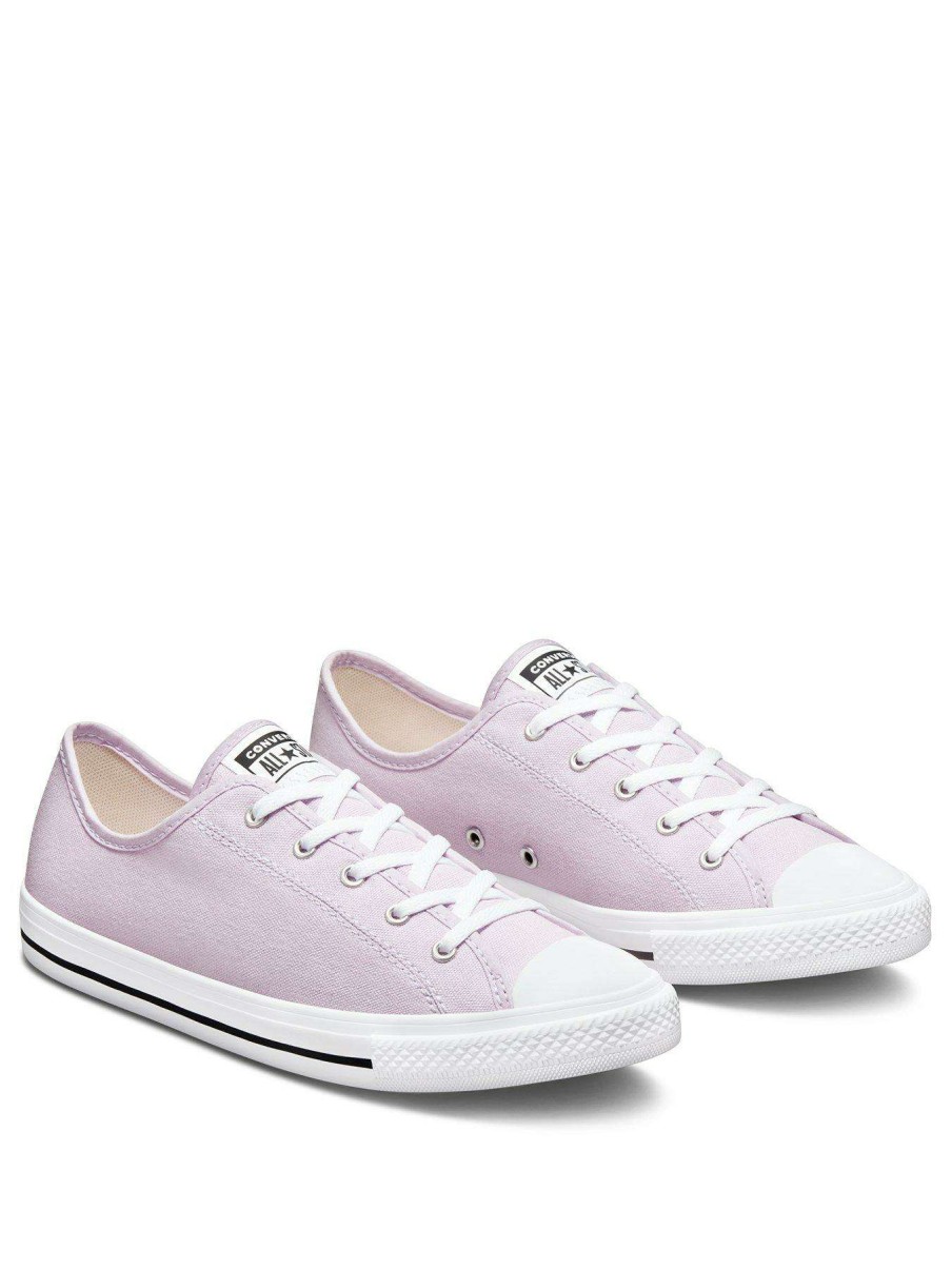 Women * | Converse Chuck Taylor All Star Dainty Canvas Plimsolls Amethyst