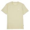 Men * | Converse Embroidered Star Chevron Left Chest T-Shirt Beige