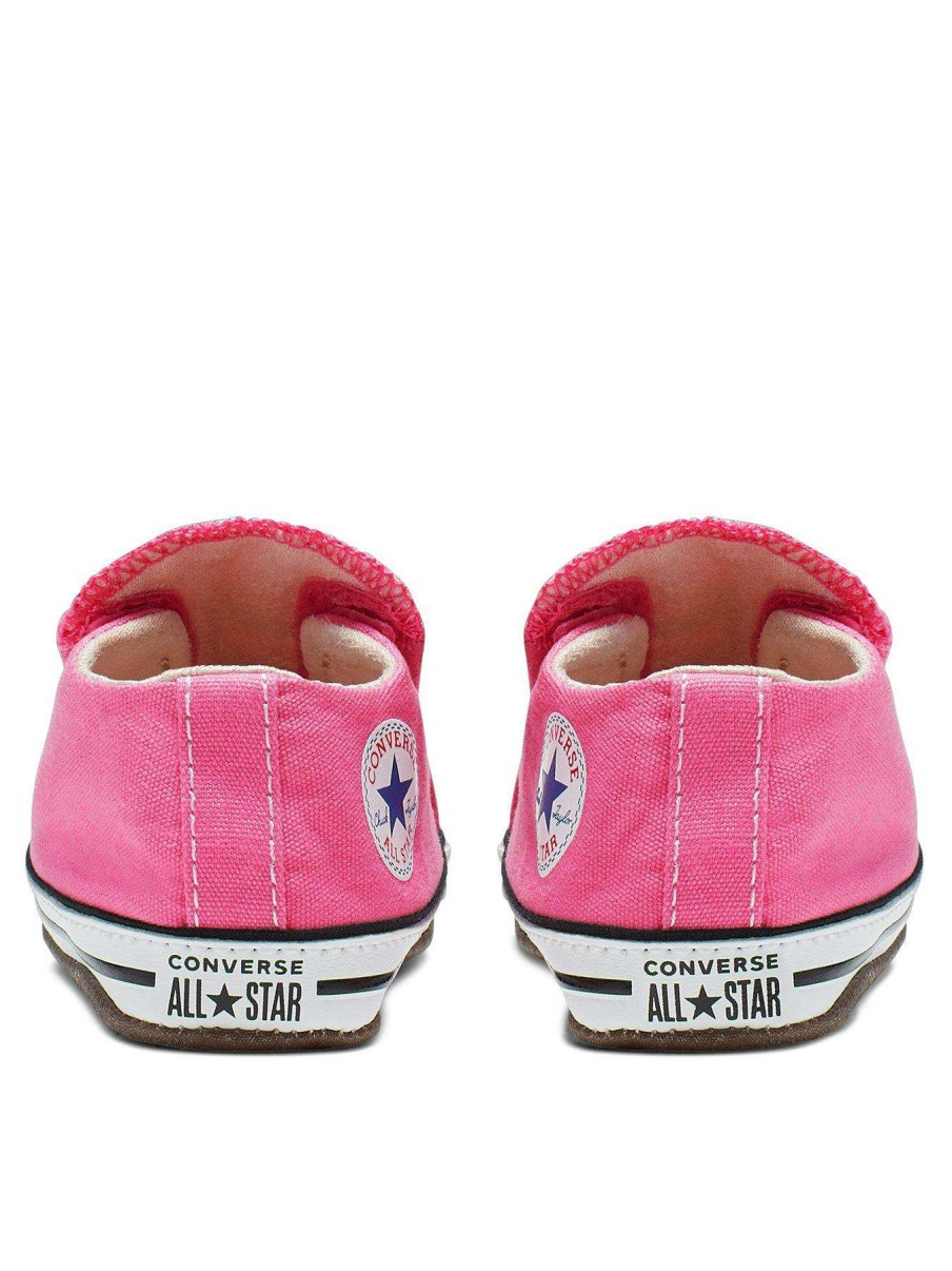 Kids * | Converse Chuck Taylor All Star Ox Crib Girls Cribster Canvas Trainers -Pink/White