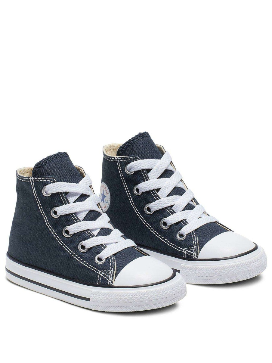 Kids * | Converse Chuck Taylor All Star Ox Infant Unisex Trainers -Navy