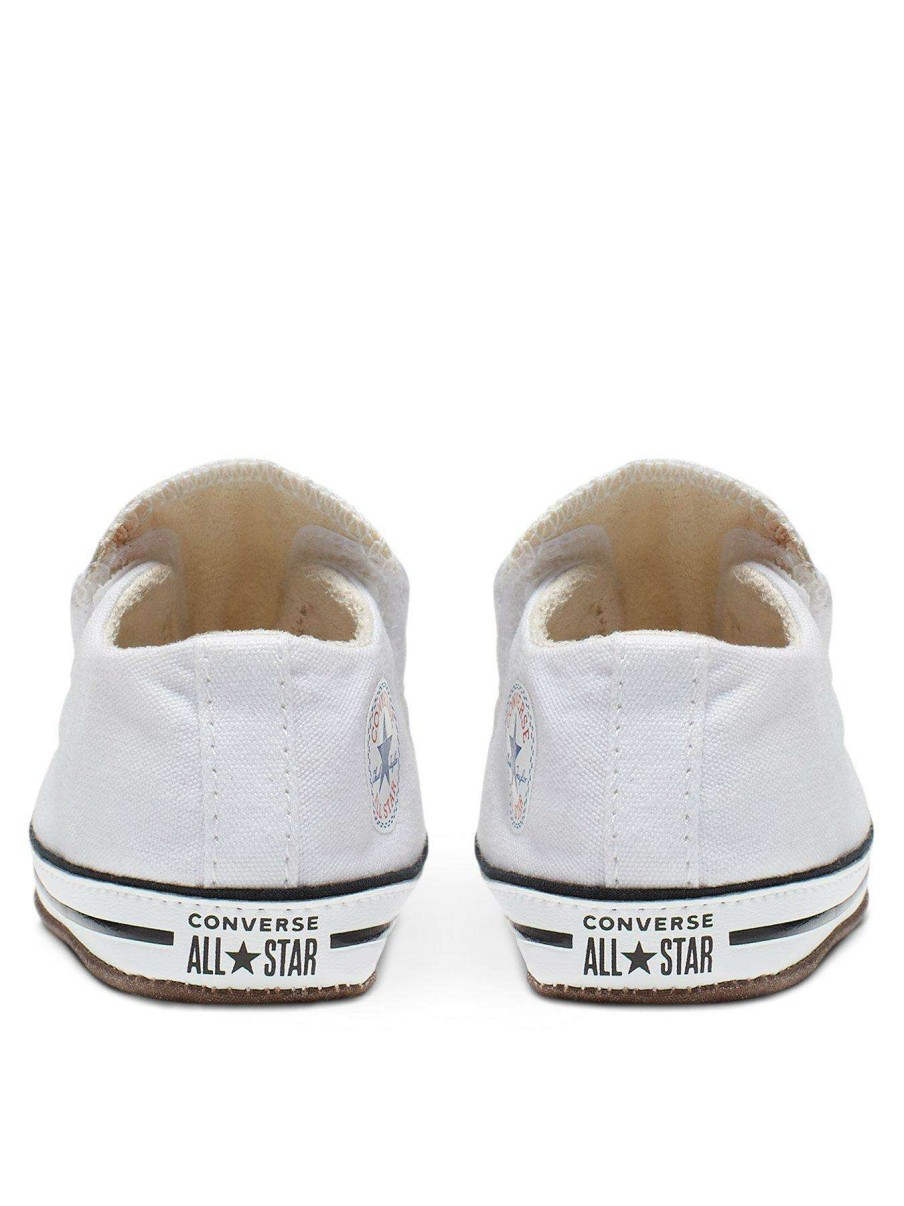 Kids * | Converse Chuck Taylor All Star Ox Crib Unisex Cribster Canvas Trainers -White