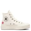 Women * | Converse Chuck Taylor All Star Lift Canvas Hi-Top Off-White/Pink