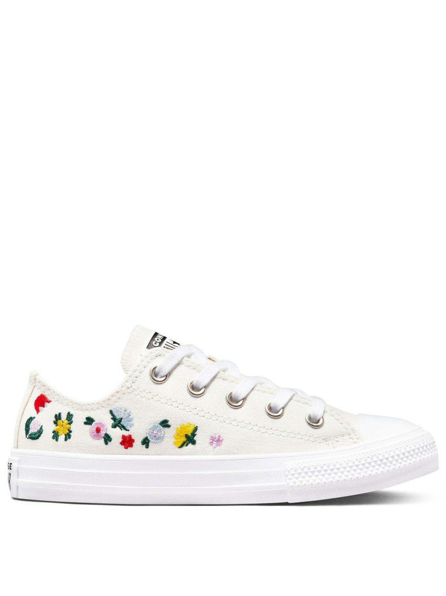 Kids * | Converse Chuck Taylor All Star Childrens Trainers Off White