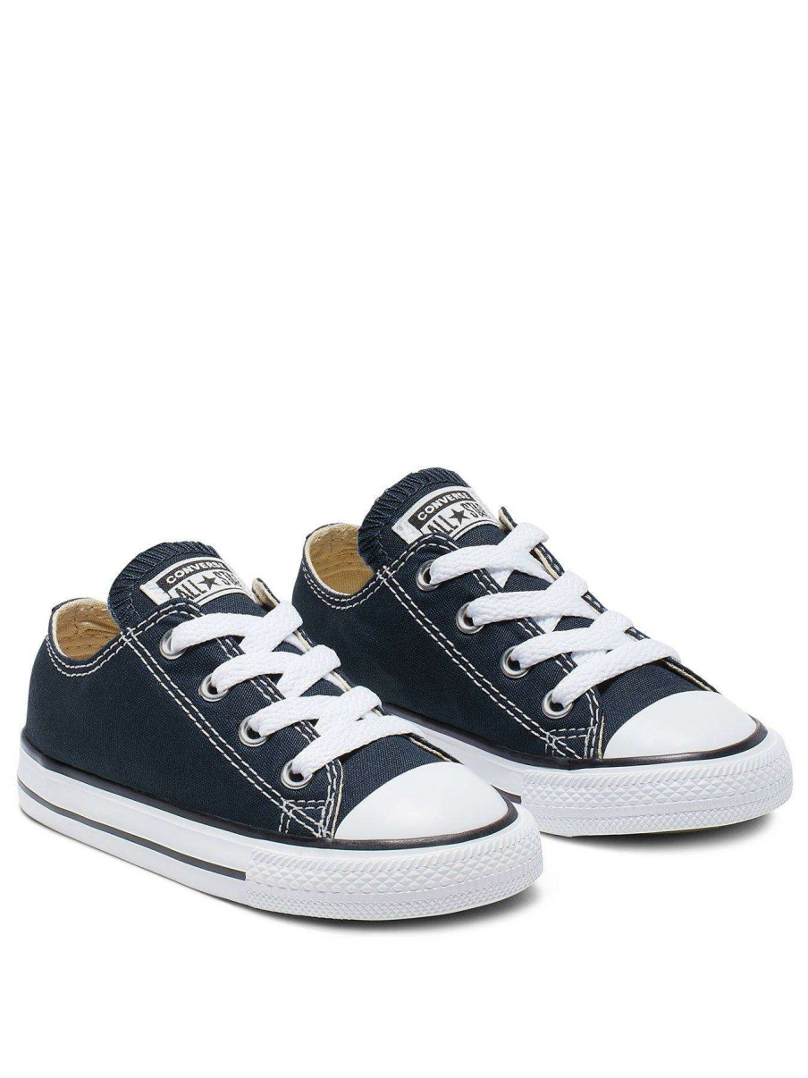 Kids * | Converse Chuck Taylor All Star Ox Infant Unisex Trainers -Navy