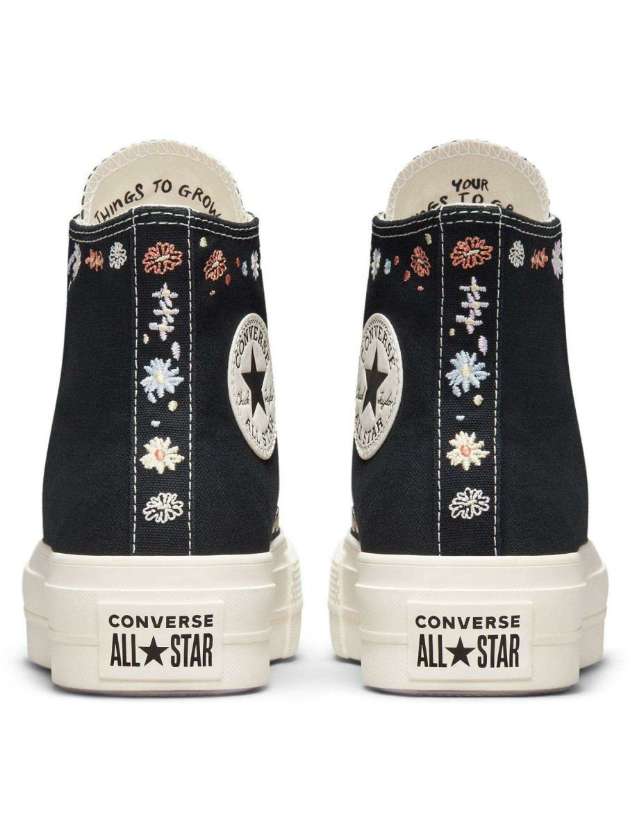 Women * | Converse Chuck Taylor All Star Lift Hi Black/White