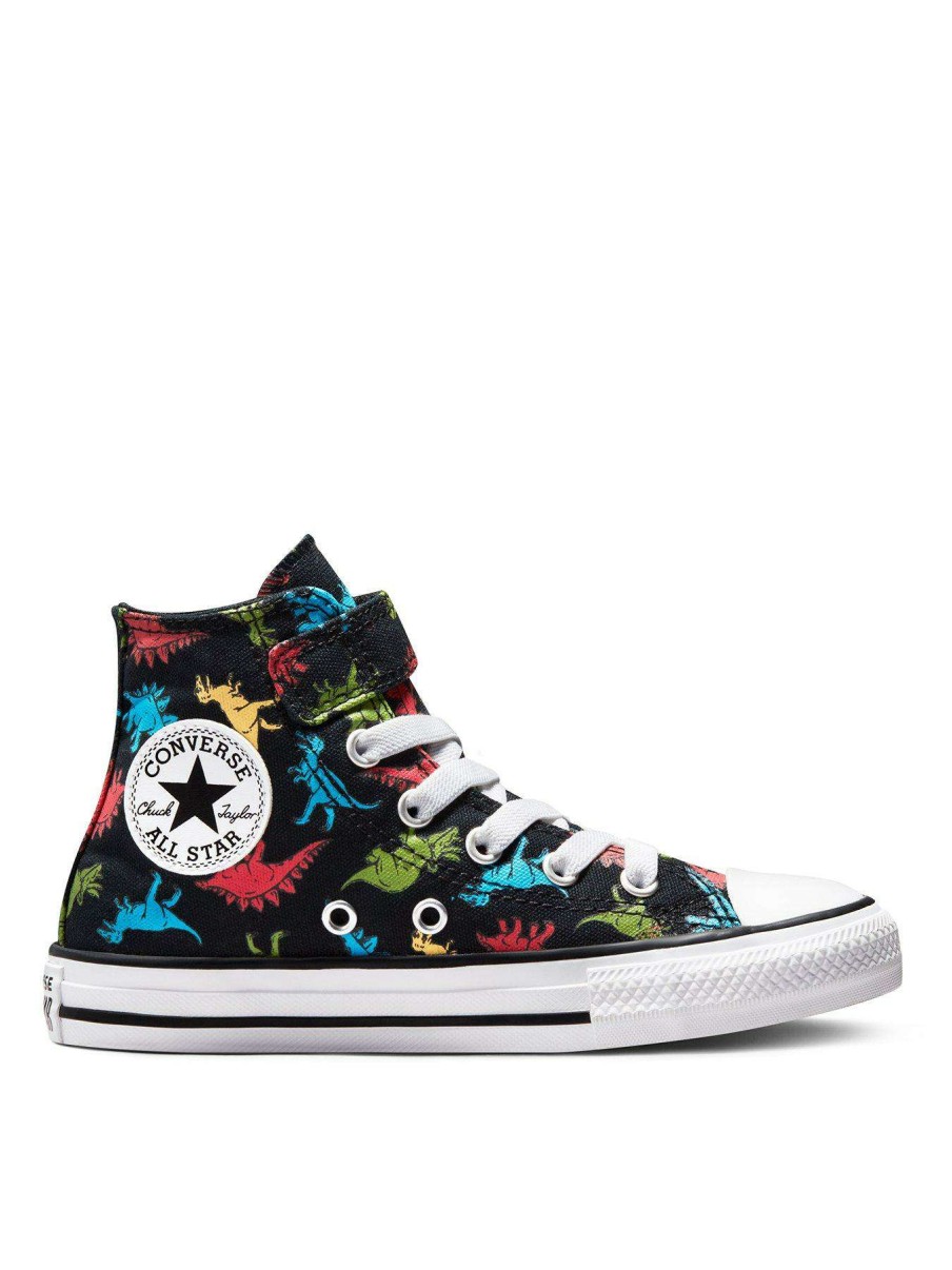 Kids * | Converse Chuck Taylor All Star 1V Dinosaurs Childrens Hi Top Trainers