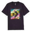 Men * | Converse Star Chevron '90S Marbled Graphic T-Shirt Black/Multi