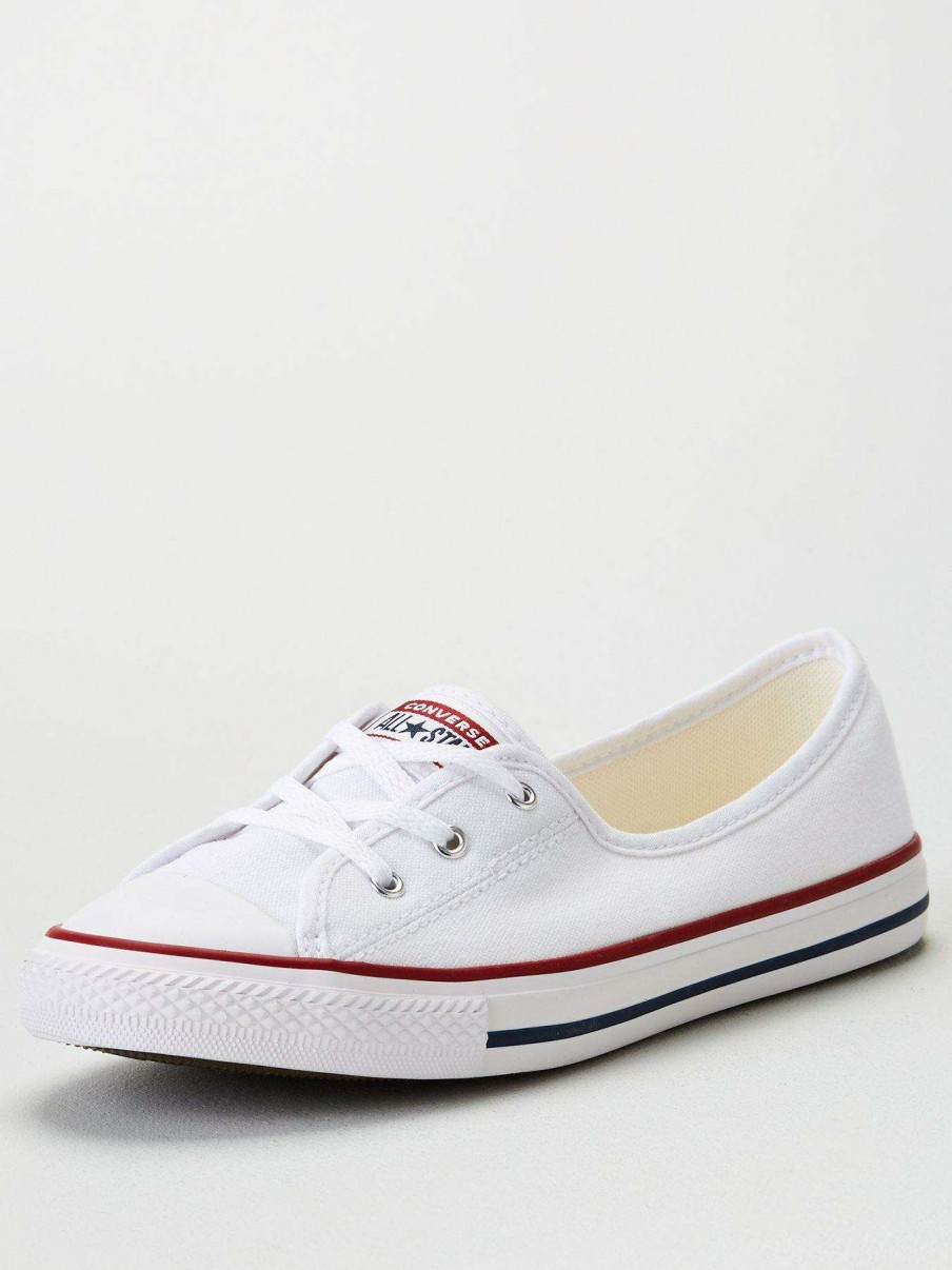 Women * | Converse Chuck Taylor All Star Ballet Lace White