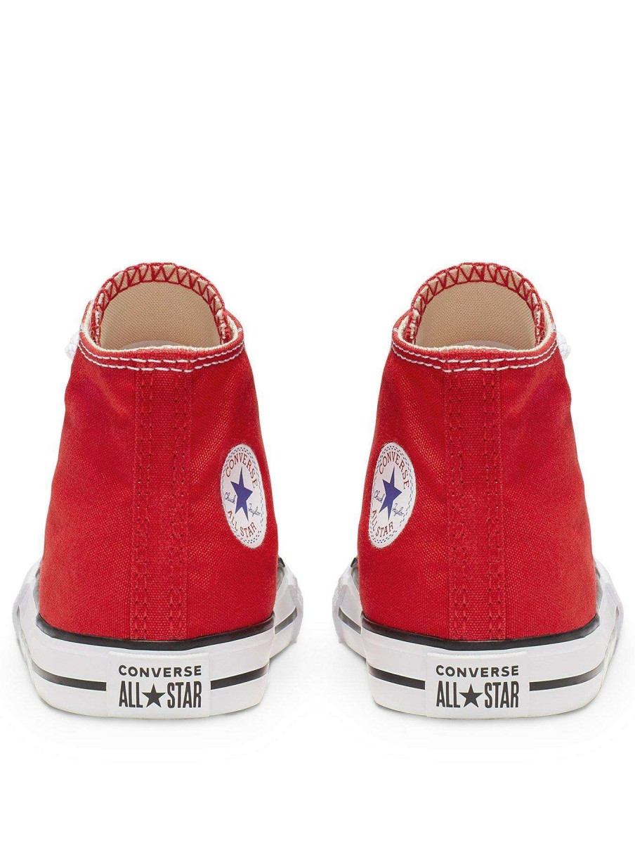 Kids * | Converse Chuck Taylor All Star Ox Infant Unisex Trainers -Red