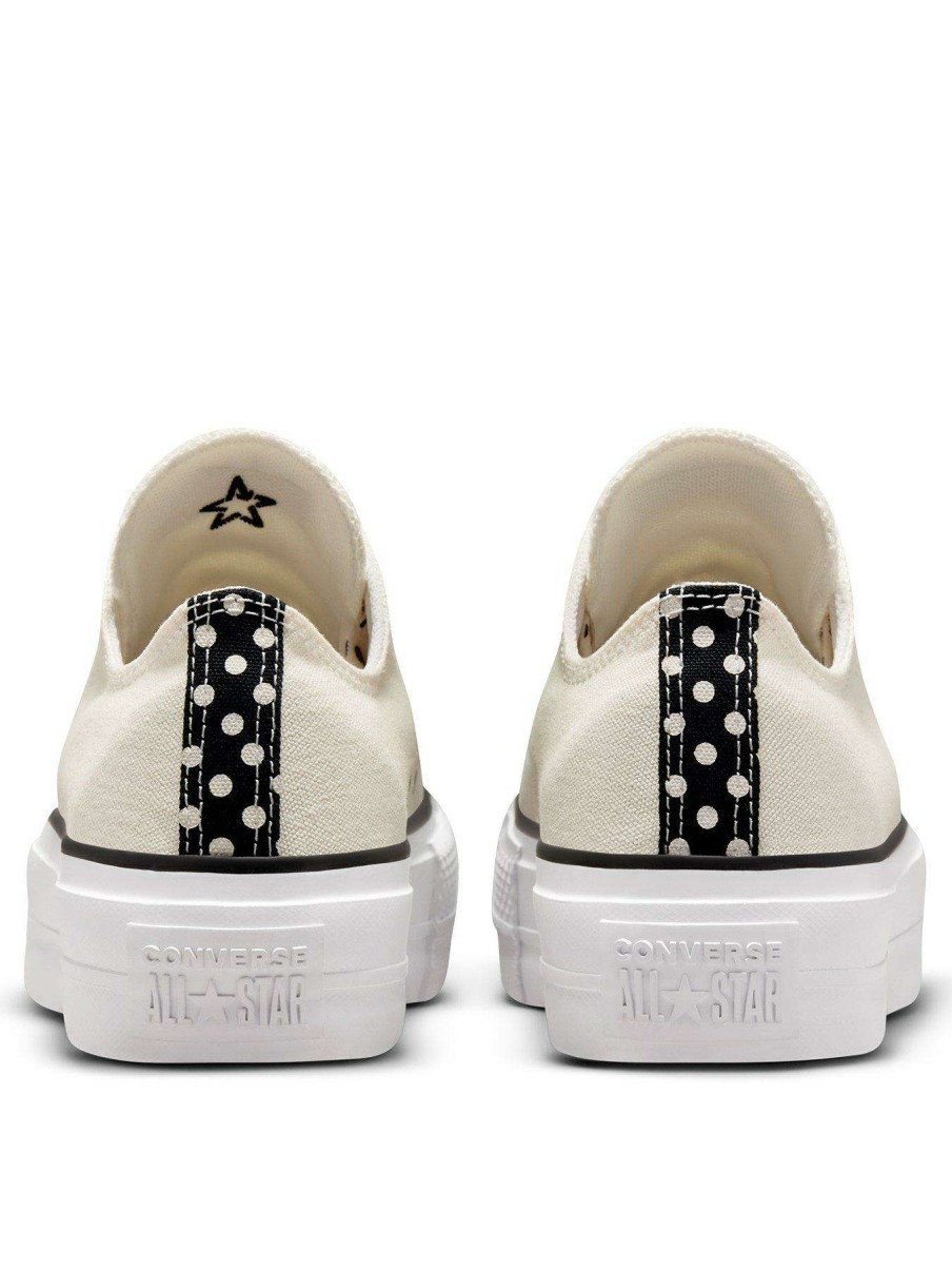 Women * | Converse Chuck Taylor All Star Lift Polka Dot Off White/Black