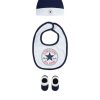 Gifts * | Converse Younger Chuck Infant Hat Bib Bootie Set 3Pc