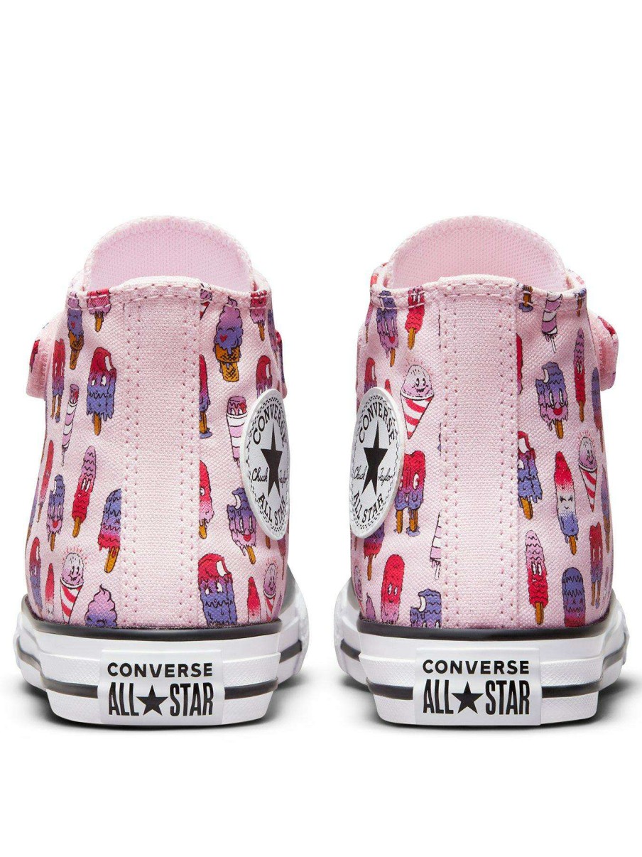 Kids * | Converse Chuck Taylor All Star Childrens 1V Sweet Scoops Trainers Pink/Lilac