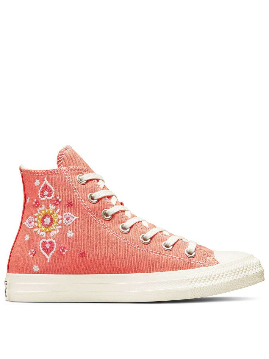 Women * | Converse Chuck Taylor All Star Canvas Hi Dark Pink