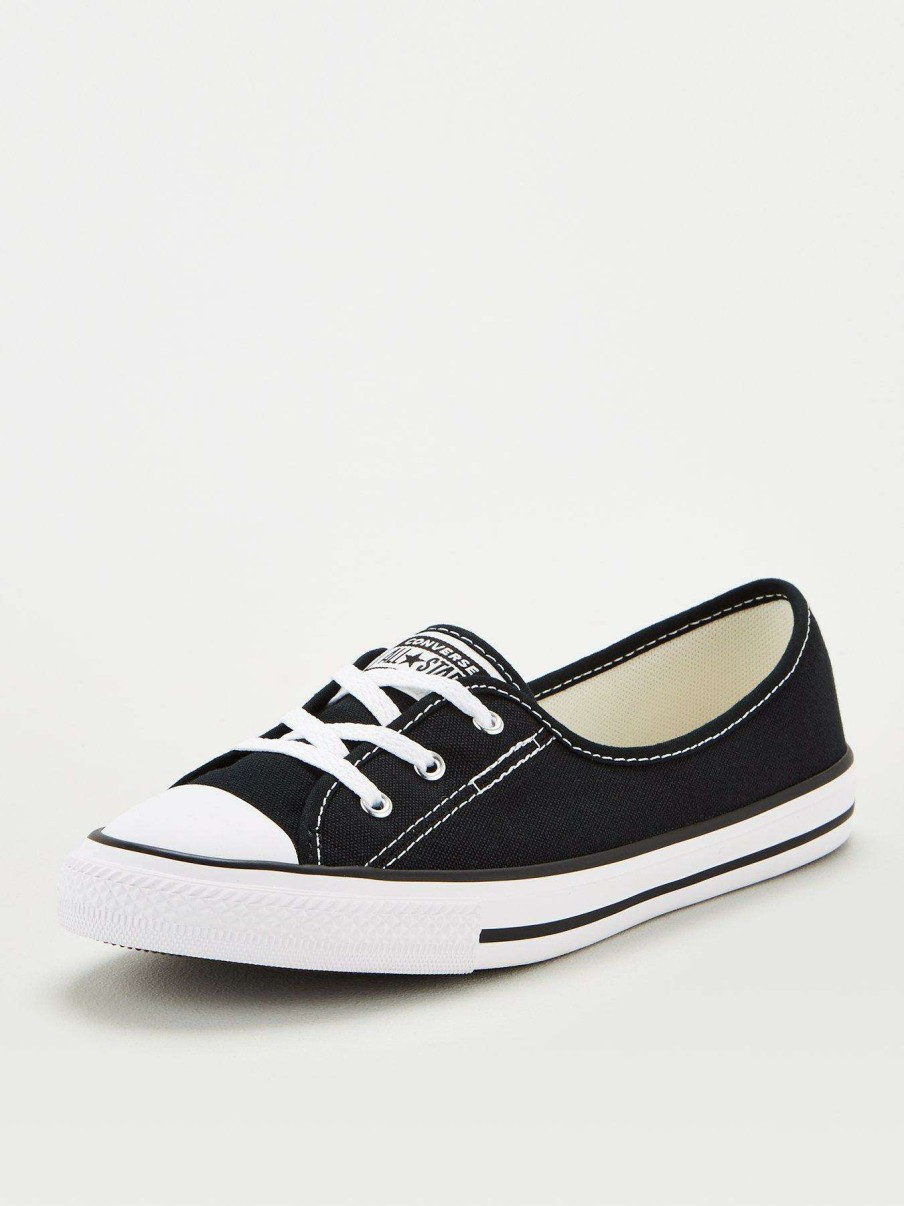 Women * | Converse Chuck Taylor All Star Ballet Lace Black