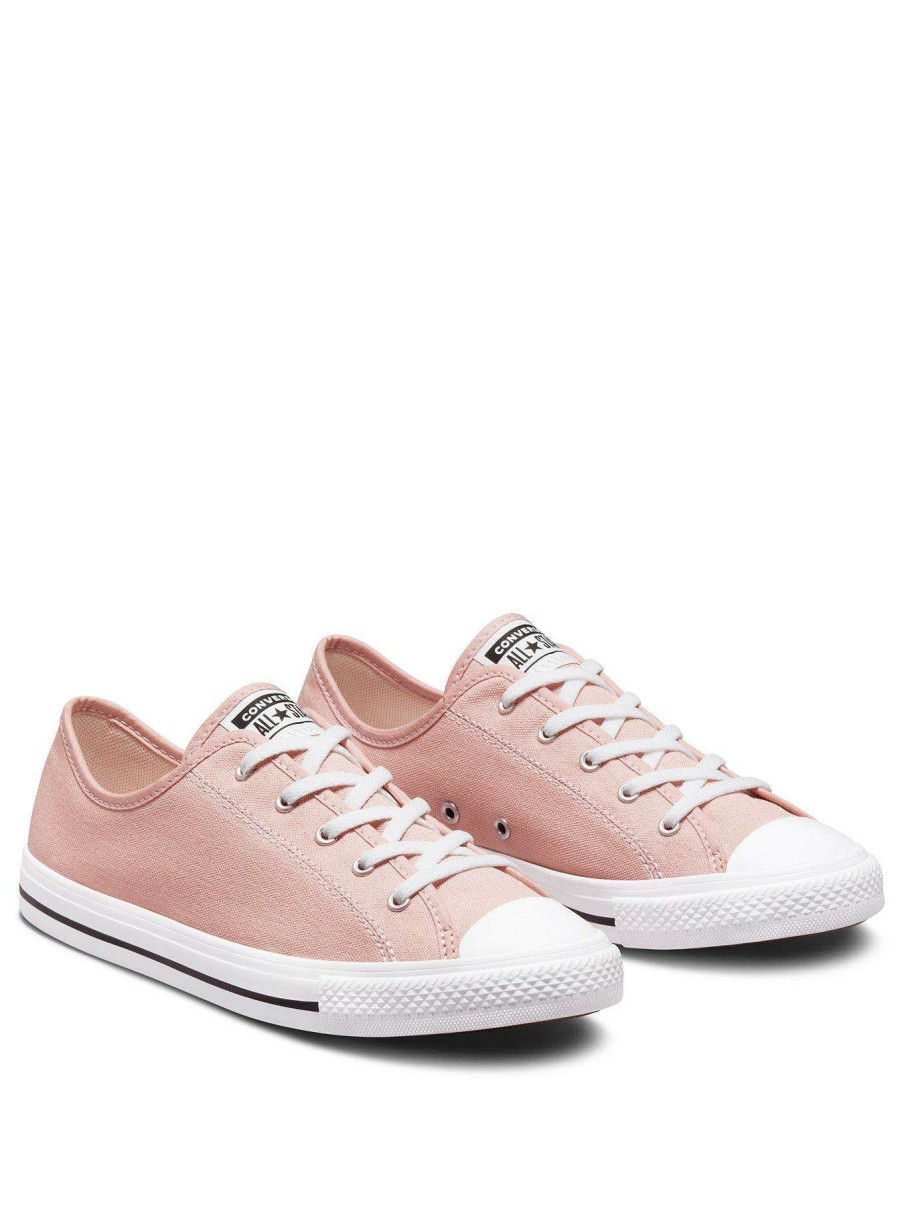 Women * | Converse Chuck Taylor All Star Dainty Canvas Plimsolls Pink