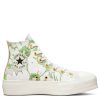 Women * | Converse Chuck Taylor All Star Lift Floral Canvas Hi Beige