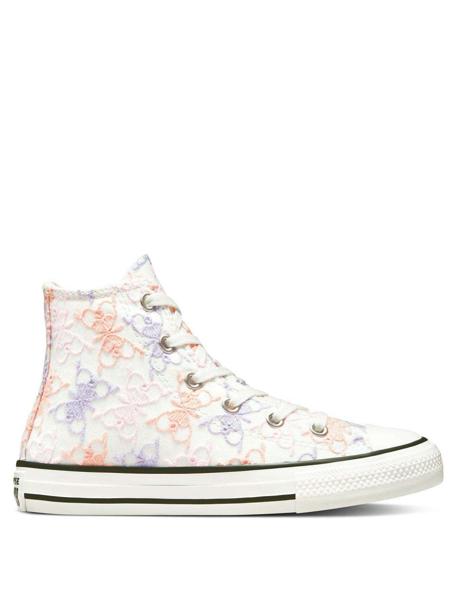 Kids * | Converse Chuck Taylor All Star Hi Girls Childrens Trainers -Multi