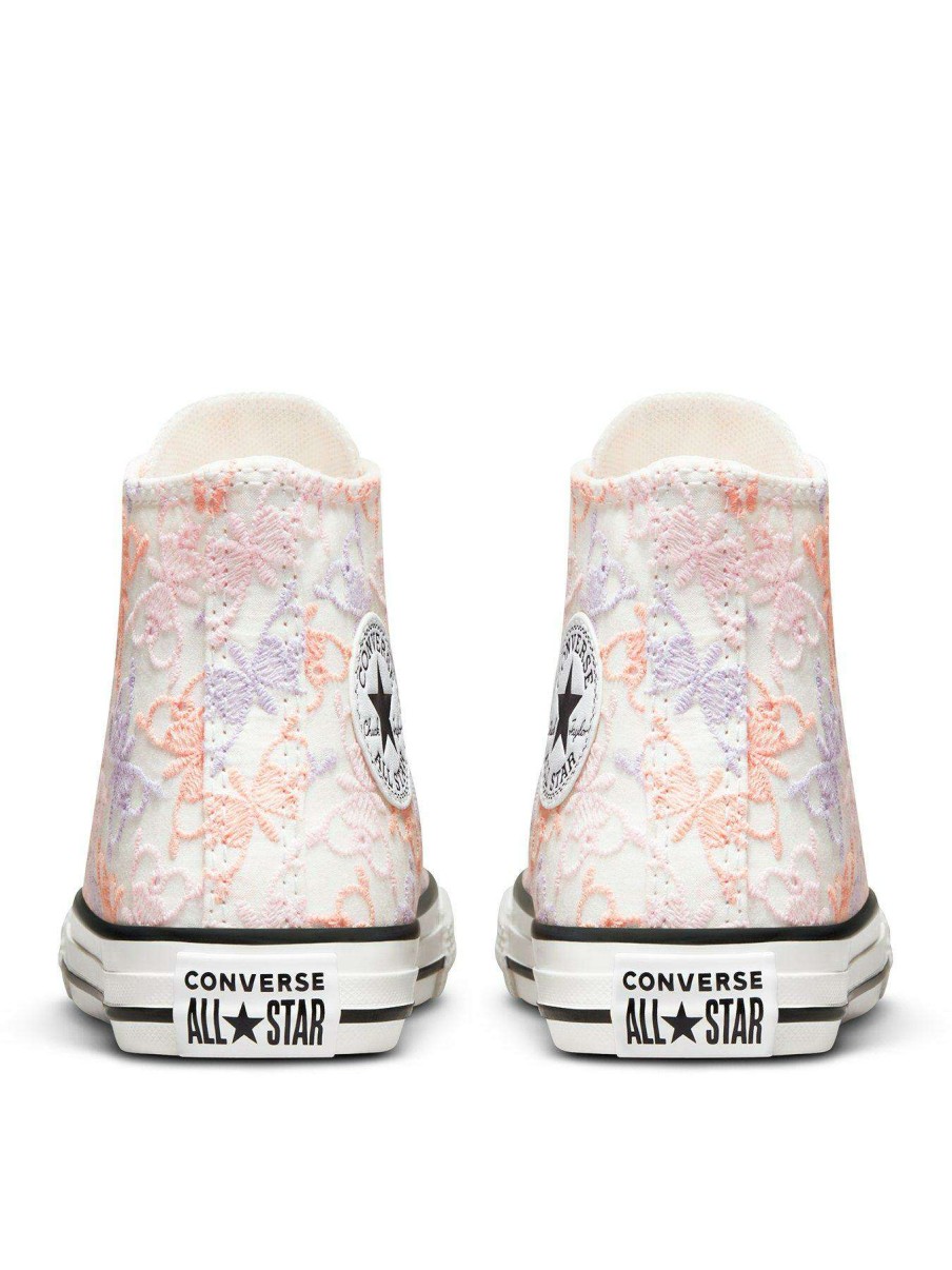 Kids * | Converse Chuck Taylor All Star Hi Girls Childrens Trainers -Multi