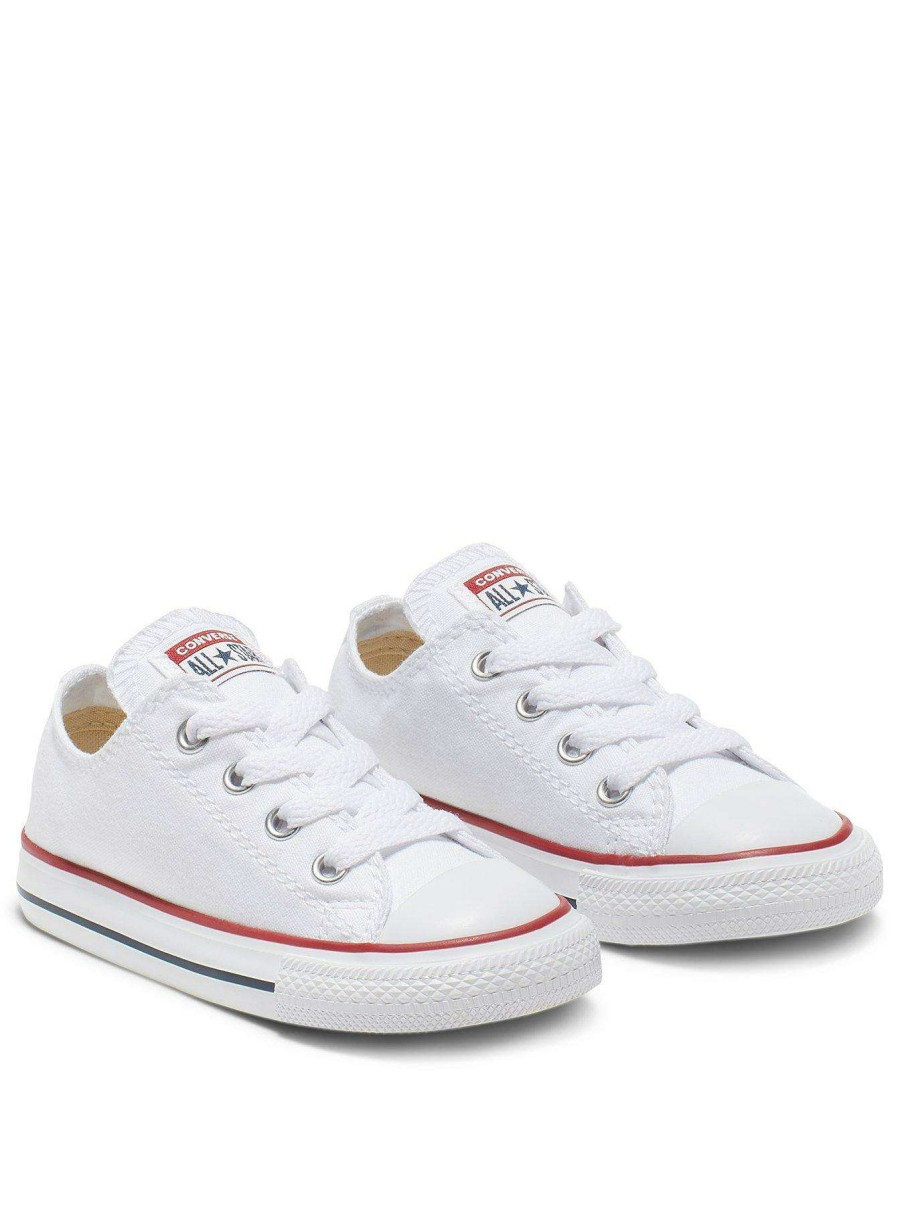 Kids * | Converse Chuck Taylor All Star Ox Infant Unisex Seasonal Trainers -White