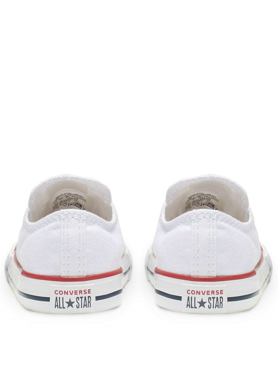 Kids * | Converse Chuck Taylor All Star Ox Infant Unisex Seasonal Trainers -White