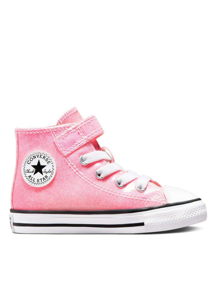 Kids * | Converse Chuck Taylor All Star 1V Sun-Kissed Glitter Toddler Hi Top Trainers