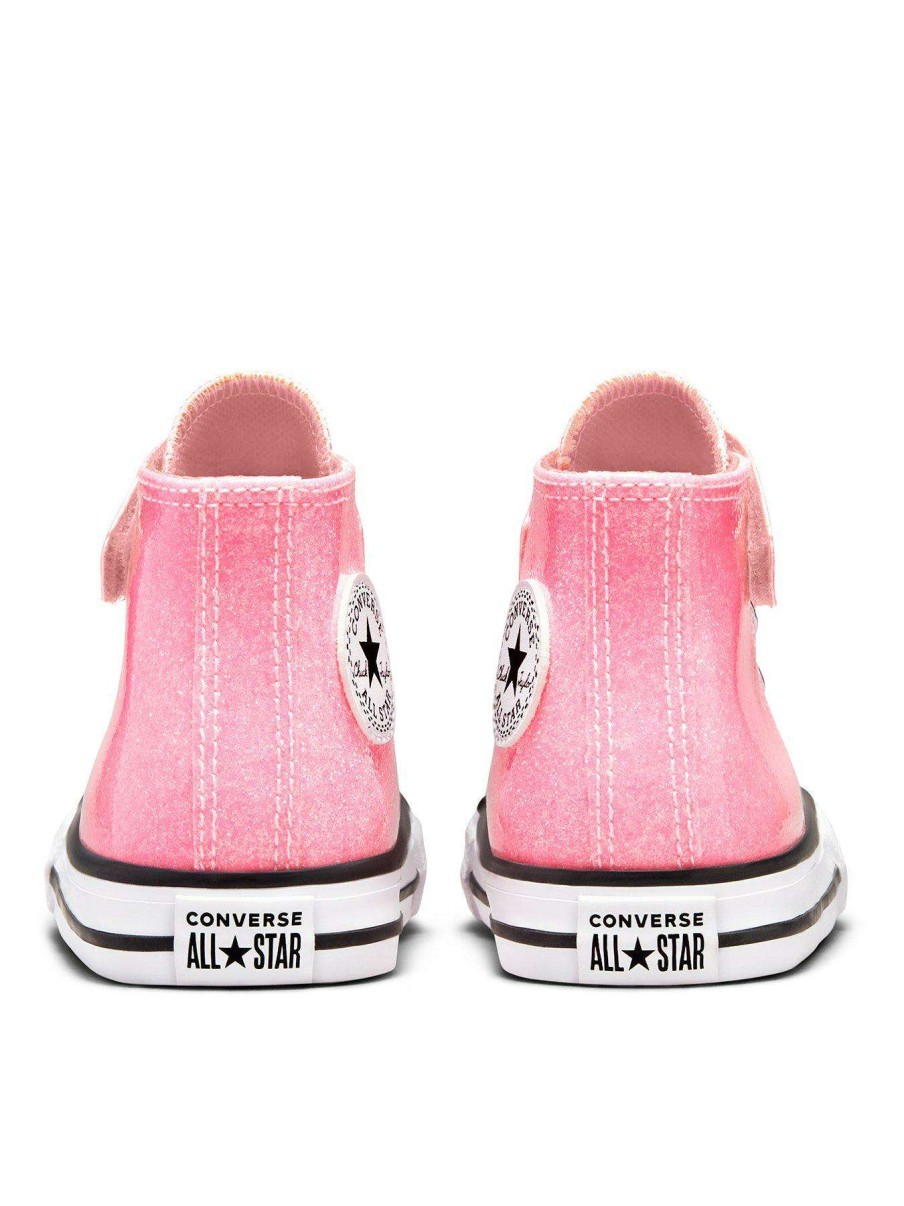 Kids * | Converse Chuck Taylor All Star 1V Sun-Kissed Glitter Toddler Hi Top Trainers