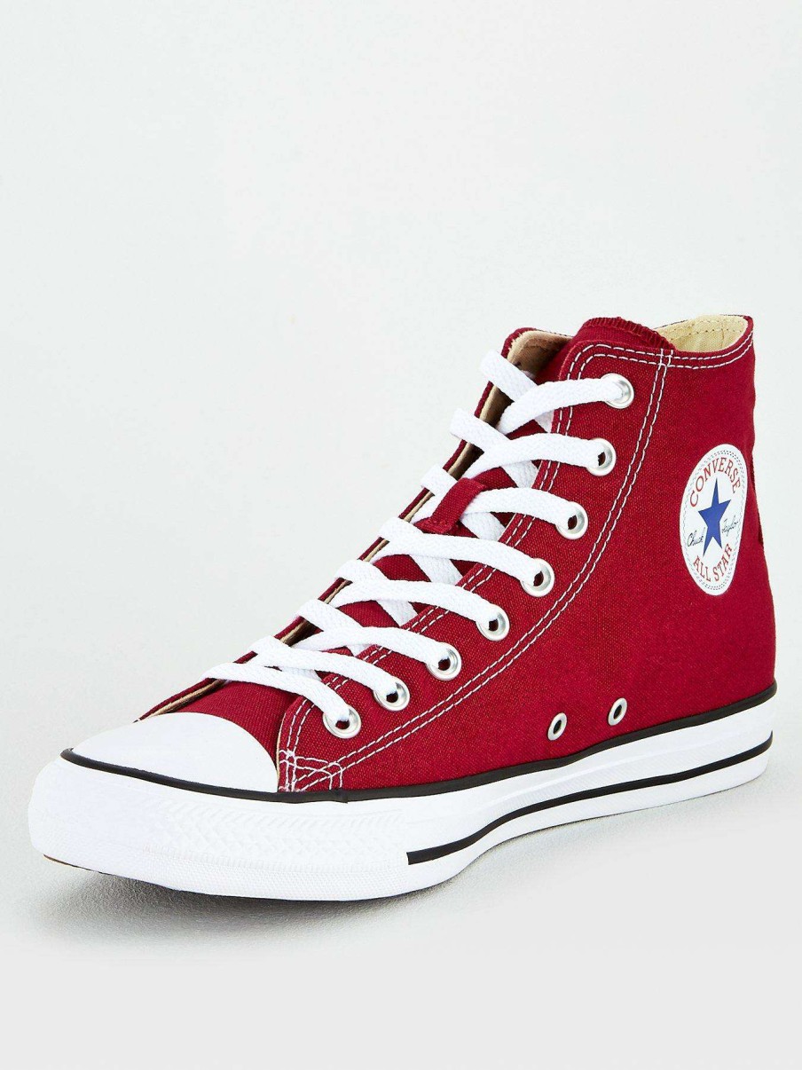 Men * | Converse Chuck Taylor All Star Hi-Tops Maroon