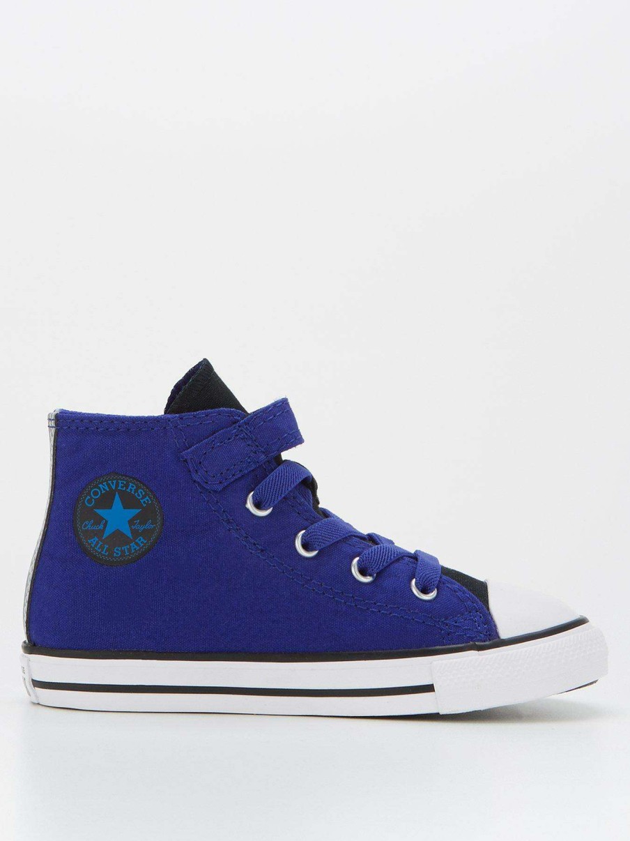 Kids * | Converse Chuck Taylor All Star 1V Reflective Blue/Black