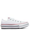 Kids * | Converse Chuck Taylor All Star Ox Childrens Girls Eva Lift Canvas Platform Trainers -White