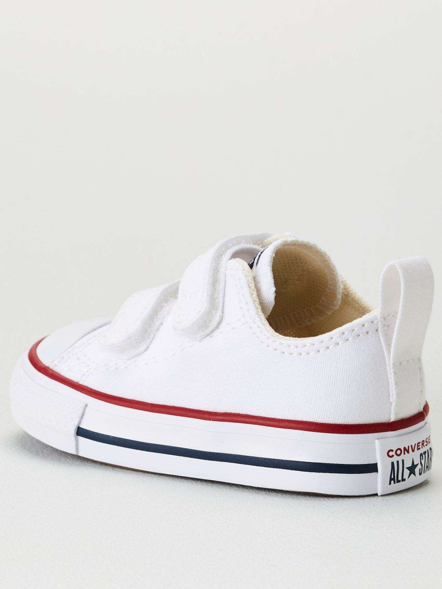 Kids * | Converse Chuck Taylor All Star Ox Infant Unisex 2V Trainers -White