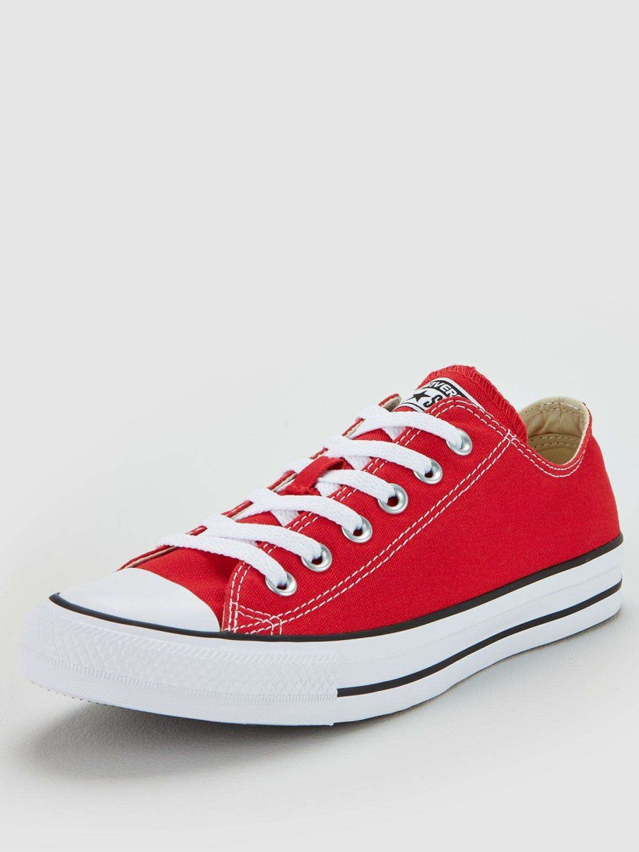 Men * | Converse Converse Chuck Taylor All Star Ox Red/White