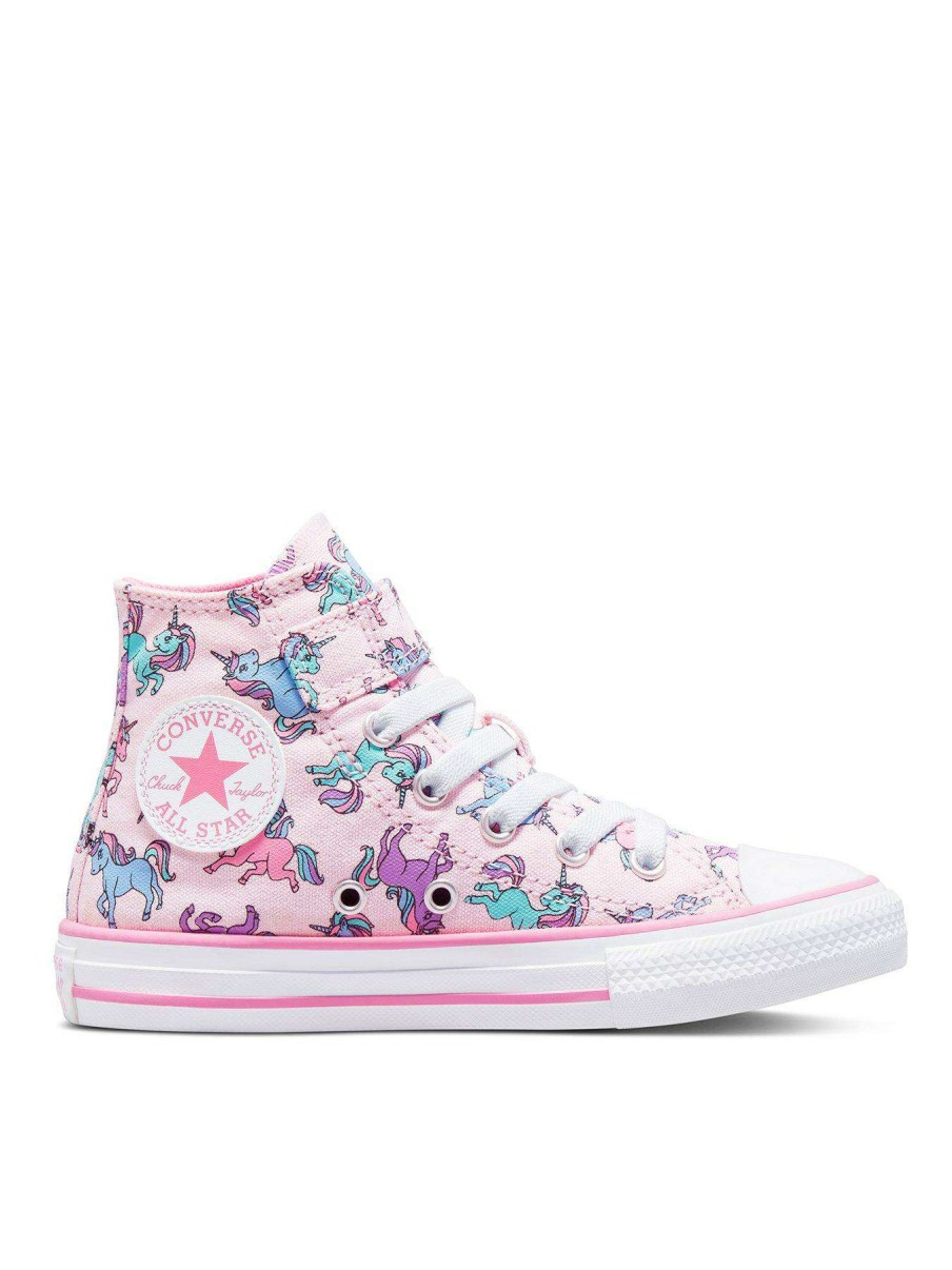 Kids * | Converse Chuck Taylor All Star 1V Unicorns Childrens Hi Top Trainers